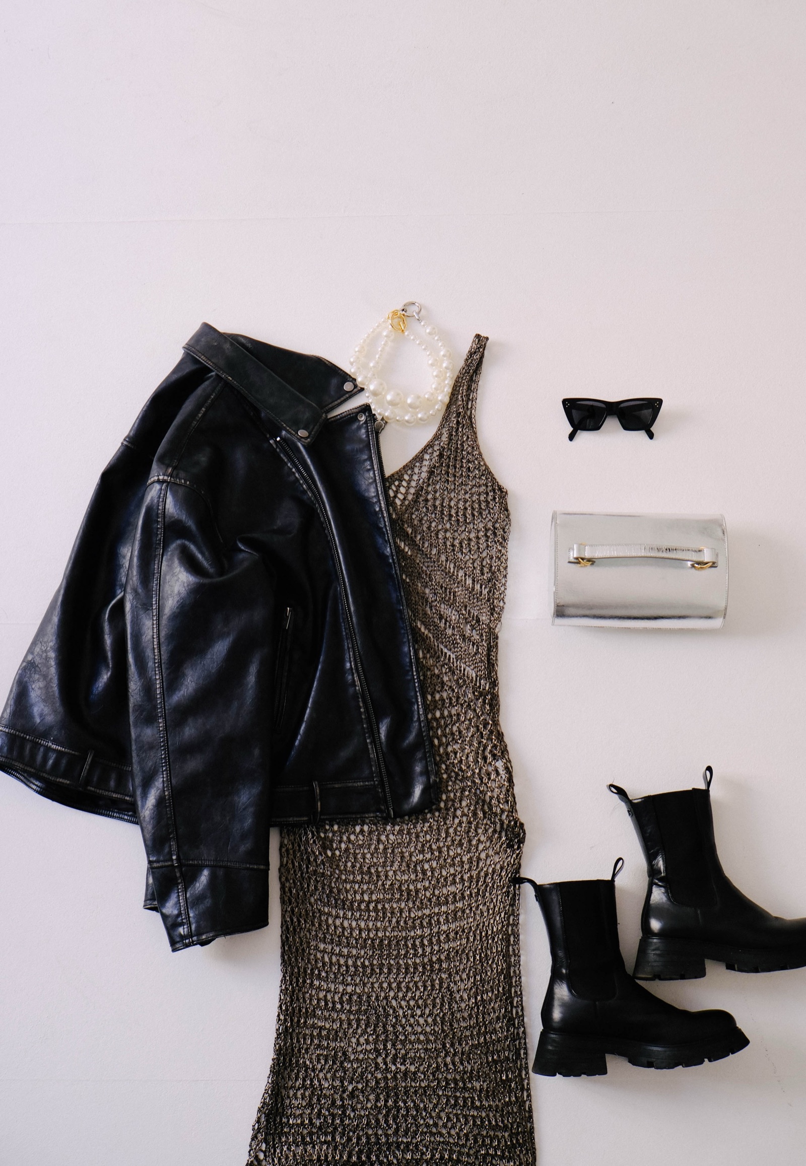 Styled flat lay shot at IMAGINE Studio