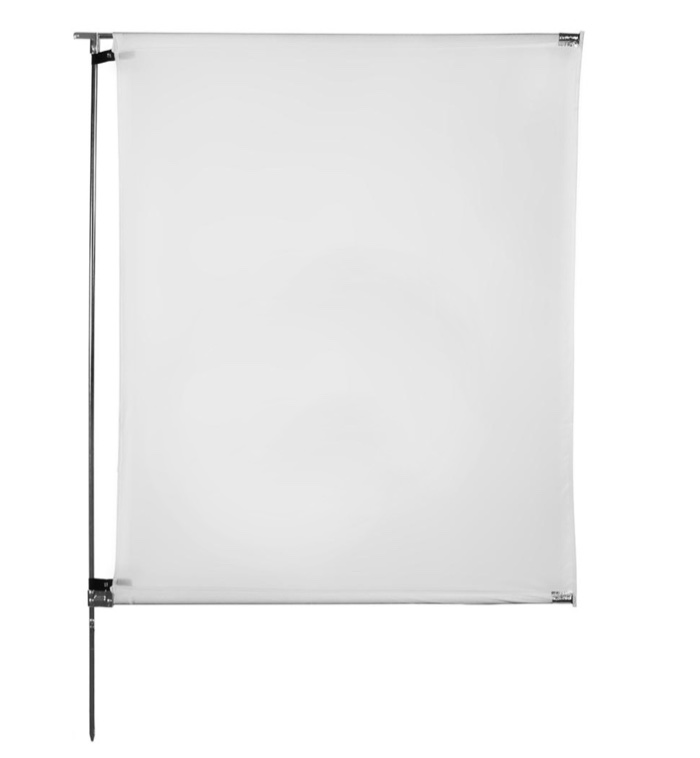 collapsible diffusion flag