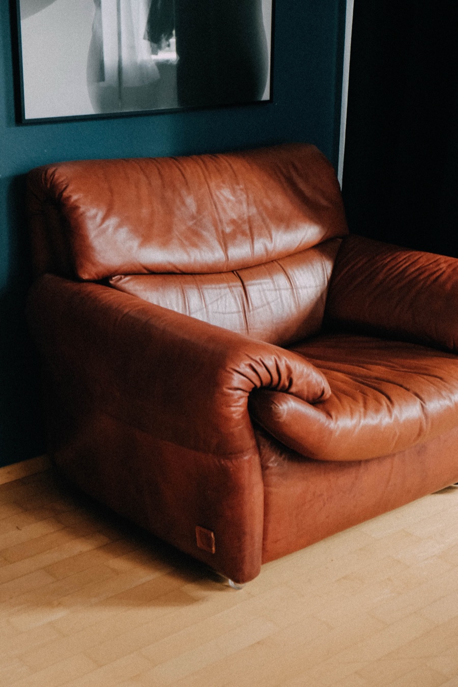leather sofa