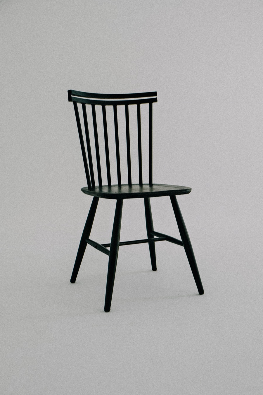 spindle-back dining chair